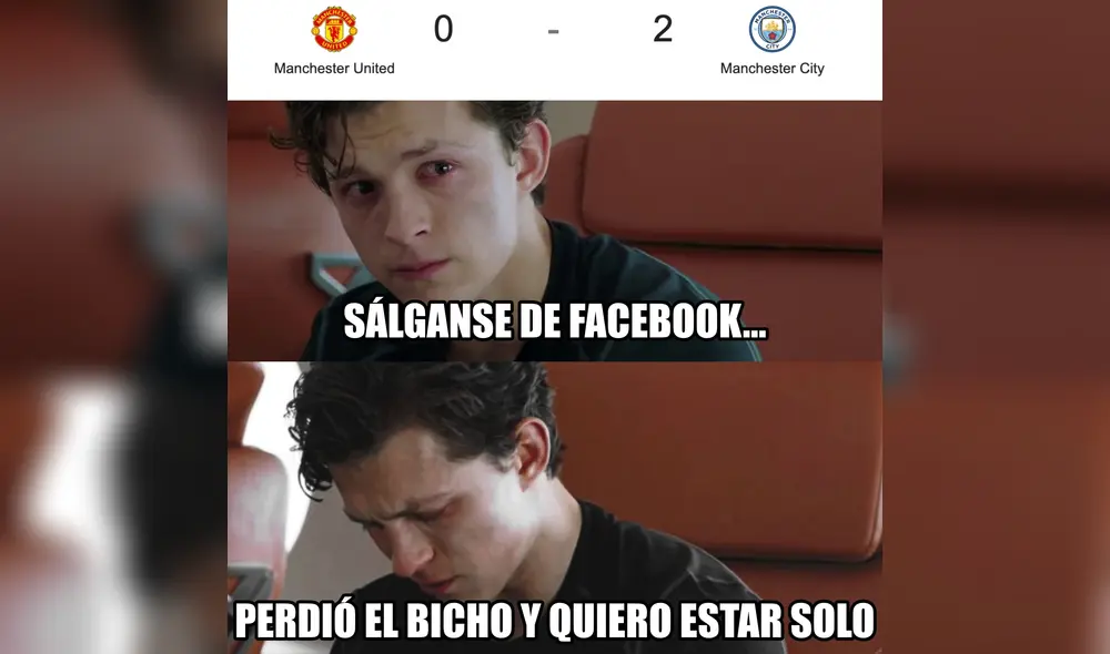 Revisa AQUÍ los hilarantes memes tras la derrota del Manchester United frente al Manchester City. Foto: captura Twitter Revisa AQUÍ los hilarantes memes tras la derrota del Manchester United frente al Manchester City. Foto: captura Twitter