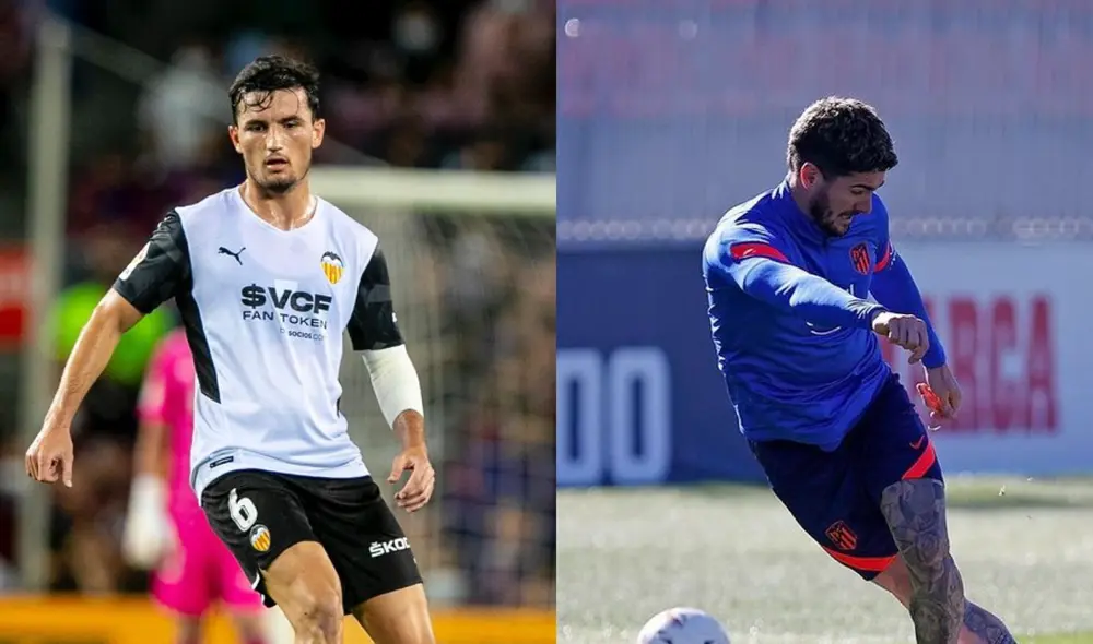 El enfrentamiento entre Atlético de Madrid y Valencia se dará en el estadio Mestalla, ubicado en Valencia. Foto: Composición LR/ Instagram @valenciacf @atleticodemadrid