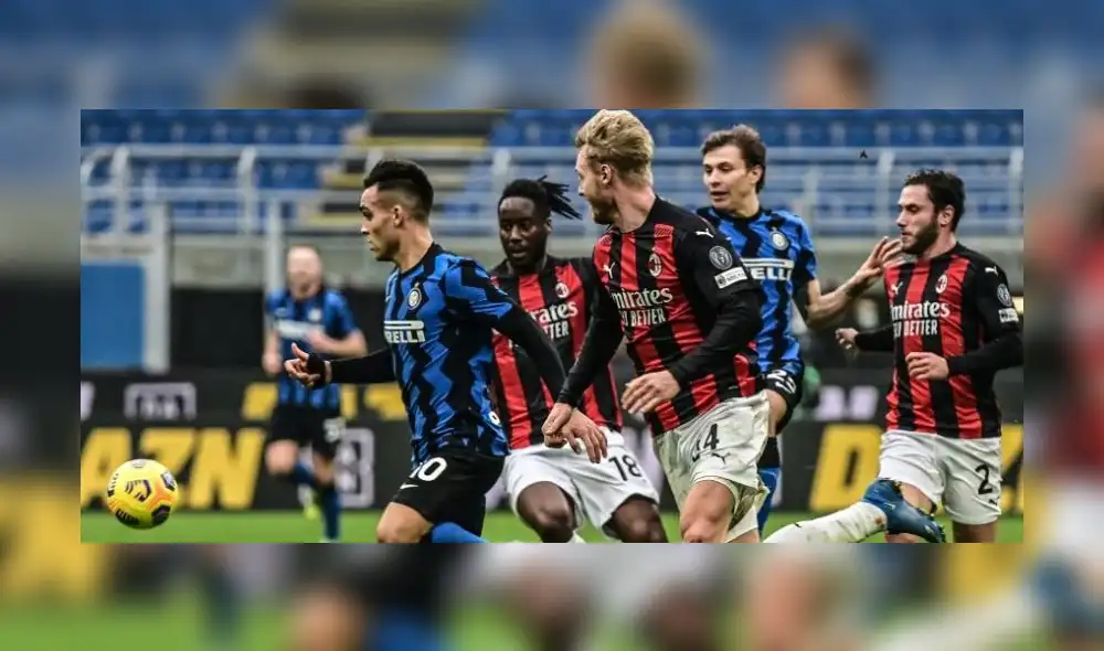 Milan buscará ser el único puntero de la Serie A cuando reciba al Inter. Foto: AFP