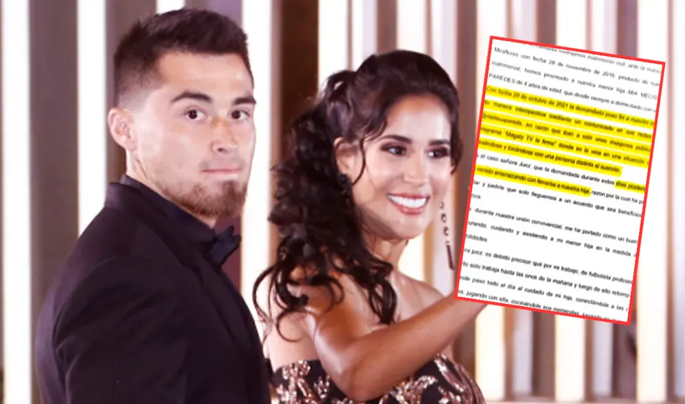 Rodrigo Cuba y Melissa Paredes se enfrentan por la tenencia de su hija. Foto: composición / GLR Rodrigo Cuba y Melissa Paredes se enfrentan por la tenencia de su hija. Foto: composición / GLR