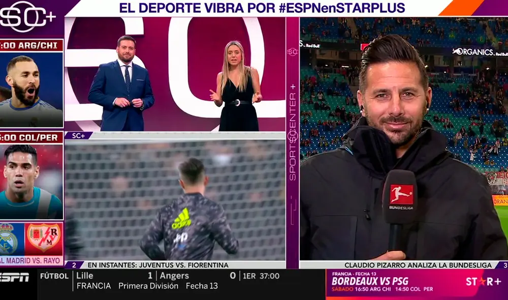 Claudio Pizarro sigue ligado al fútbol alemán tras su retiro de las canchas. Foto: SportsCenter