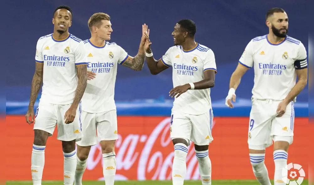 Con goles de Kroos y Benzema, Real Madrid se ubica como líder momentáneo de LaLiga. Foto: Twitter LaLiga