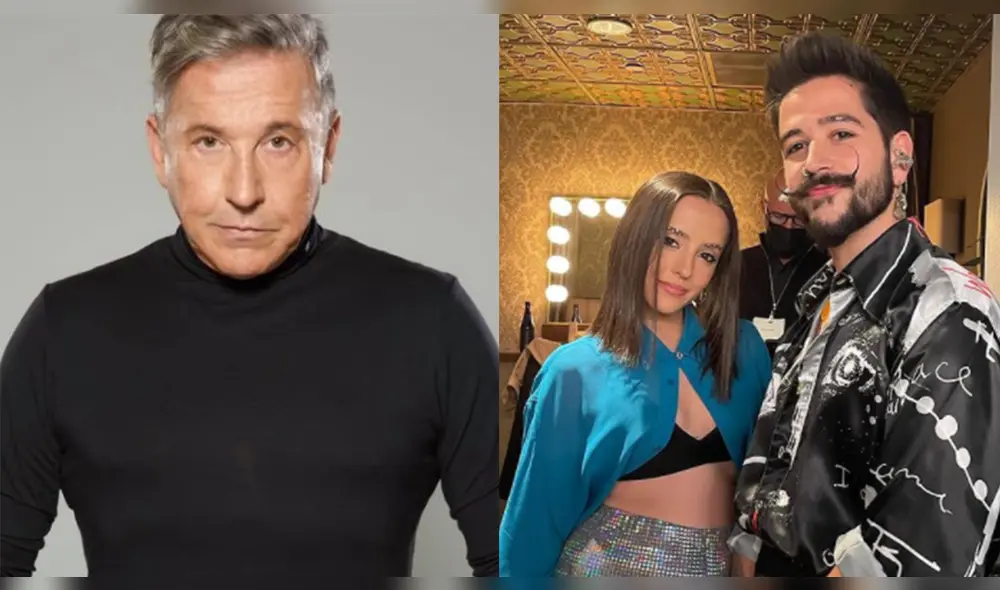 Ricardo Montaner ha conf Camilo y Evaluna. Foto: Ricardo Montaner/Camilo/Evaluna/Instagram