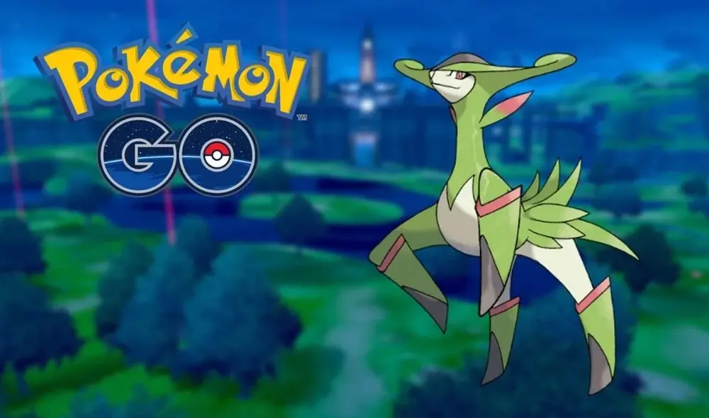 Virizion es un pokémon legendario de tipo Planta y Lucha muy poderoso. Foto: Niantic