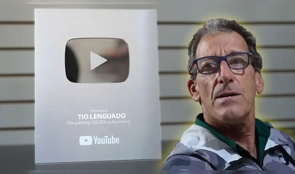 Los seguidores del influencer lo felicitaron por alcanzar este logro. Foto: captura de YouTube Los seguidores del influencer lo felicitaron por alcanzar este logro. Foto: captura de YouTube