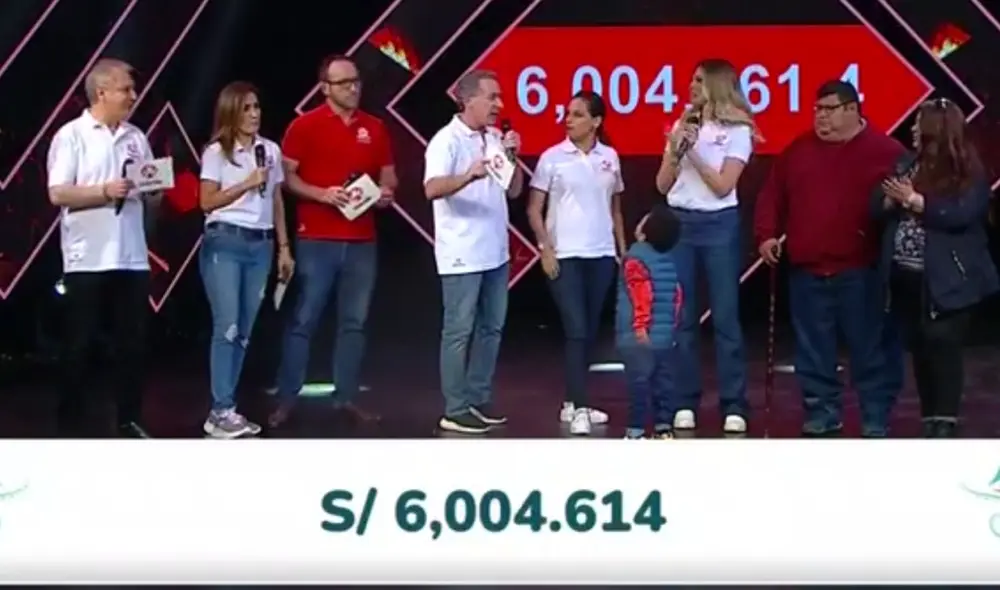 Una nueva edición de la Teletón 2021 se llevó a cabo este sábado 6 de noviembre. Foto: captura América TV