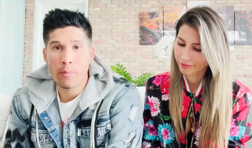 Chyno Miranda y Natasha Araos anunciaron el fin de su relación sentimental en setiembre de 2021. Foto: captura de Instagram