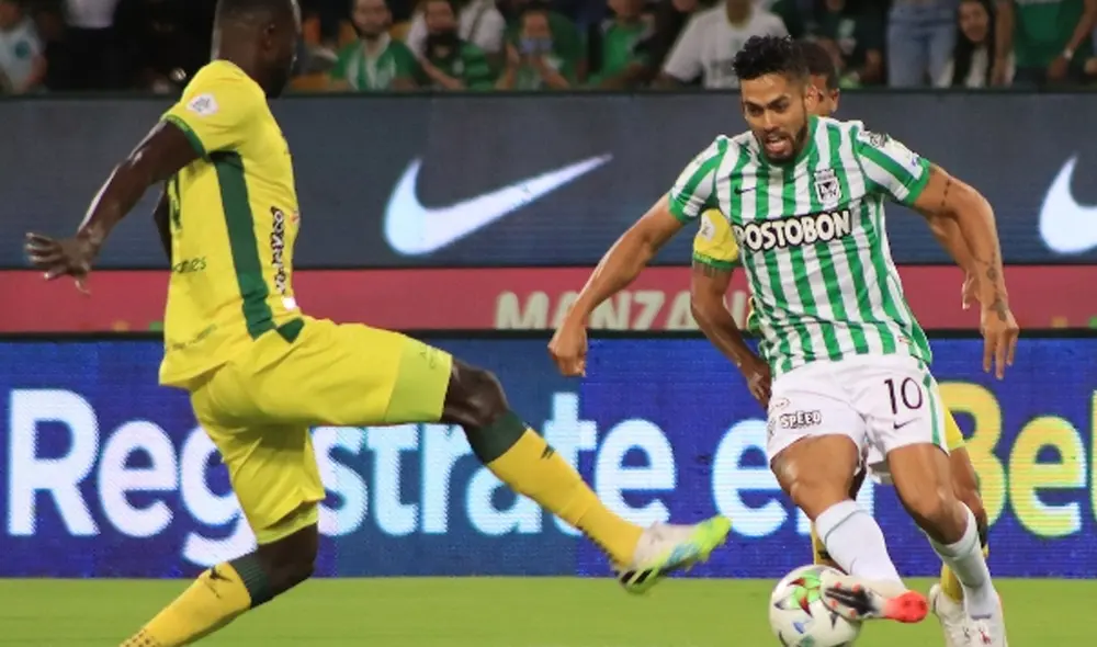 Atlético Nacional lidera la Primera División de Colombia con 41 puntos. Foto: Difusión Atlético Nacional lidera la Primera División de Colombia con 41 puntos. Foto: Difusión