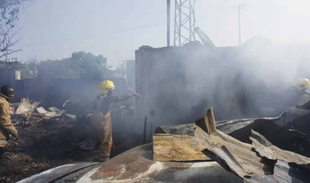 Las personas afectadas están siendo atendidas en hospitales y centros de salud cercanos. Foto: AFP