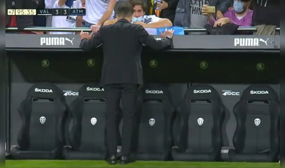 Atlético de Madrid ocupa la cuarta posición de LaLiga Santander con 23 unidades. Foto: captura ESPN Atlético de Madrid ocupa la cuarta posición de LaLiga Santander con 23 unidades. Foto: captura ESPN