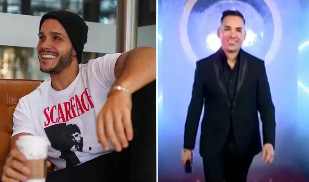 Mario Irivarren no podía creer lo que veía en Reinas del show. Foto: composición