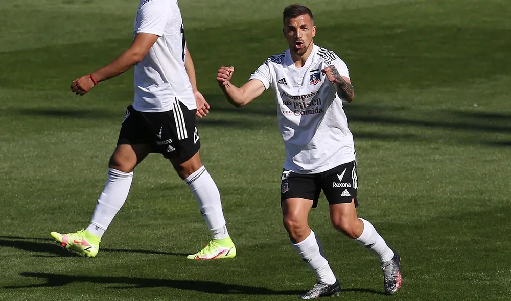 Gabriel Costa suma cinco goles con la camiseta de Colo Colo en el torneo de Chile. Foto: EFE
