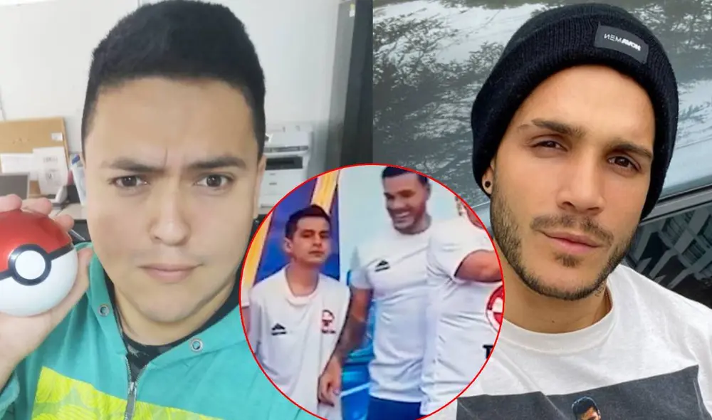 Samuel Suárez comenta polémico momento que protagonizaron Mario Irivarren y Daniel 'Fideito' Menacho en la Teletón 2021. Foto: composición/ Instagram Samuel Suárez comenta polémico momento que protagonizaron Mario Irivarren y Daniel 'Fideito' Menacho en la Teletón 2021. Foto: composición/ Instagram