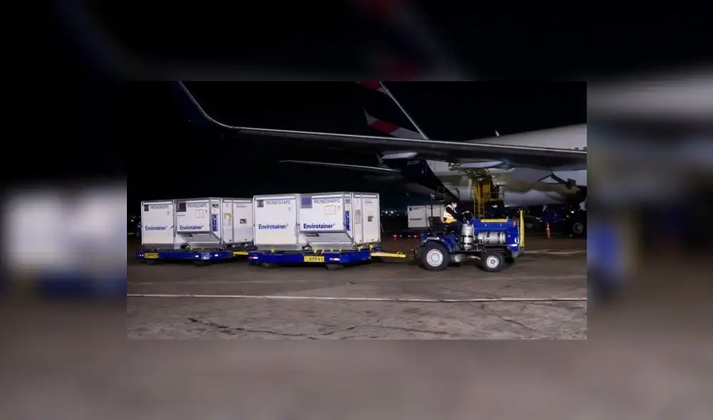 El director general de Gestión Descentralizada del Minsa, David Jumpa Armas, supervisó la llegada. Foto: Minsa El director general de Gestión Descentralizada del Minsa, David Jumpa Armas, supervisó la llegada. Foto: Minsa