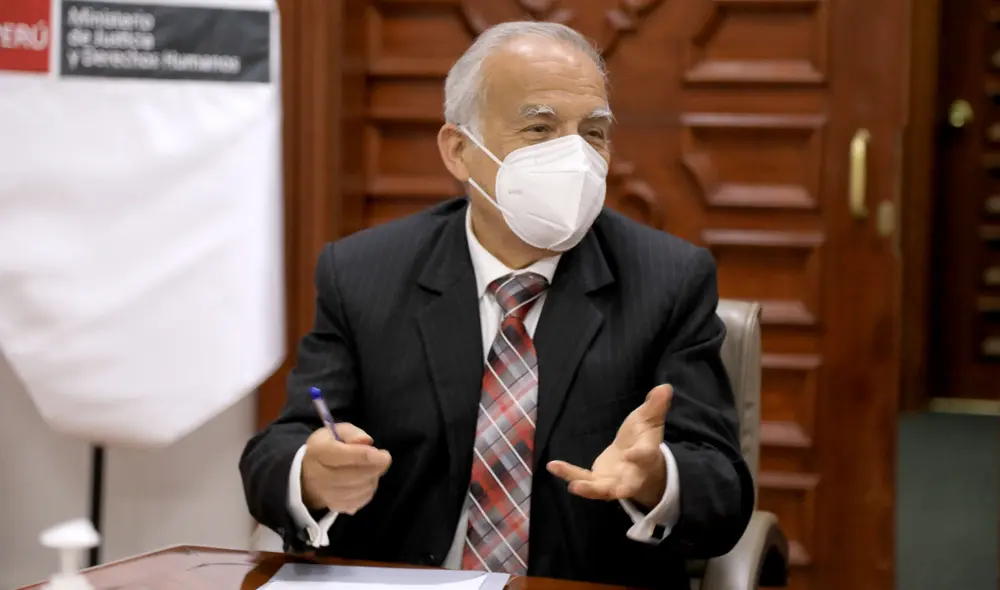 El jurista y abogado Aníbal Torres es ministro de Justicia desde el pasado 29 de julio de 2021. Foto: Minjus