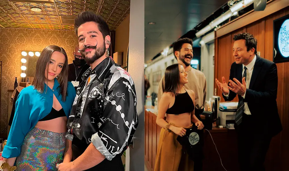 Camilo y Evaluna presentaron su tema Índigo por primera vez en televisión. Foto: Instagram/Evaluna Montaner