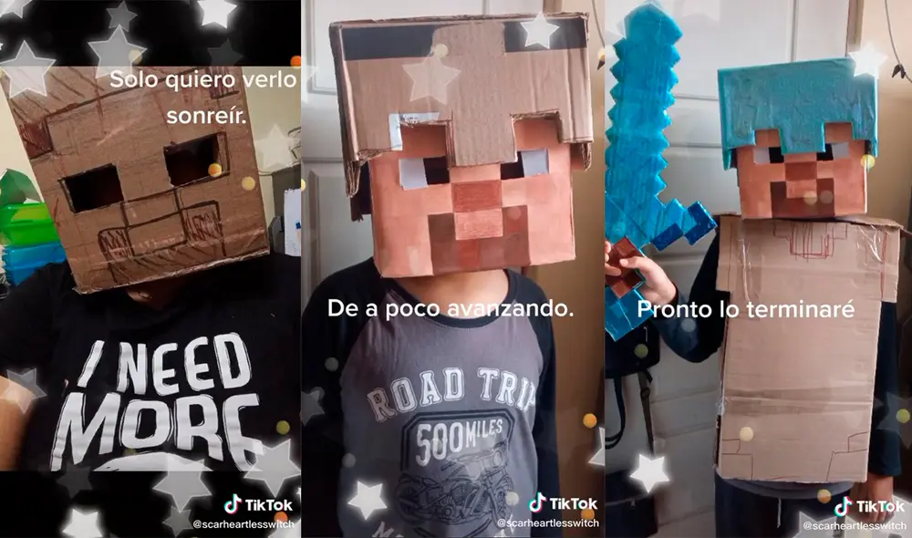 Miles de usuarios quedaron conmovidos por el gesto de amor de la madre para engreír a su hijo. Foto: captura de TikTok