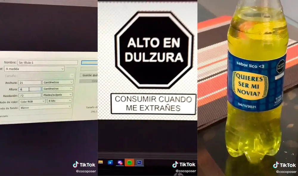 El hombre impresionó a sus seguidores con su creativa idea para conquistar el corazón de la mujer que le gusta. Foto: captura de TikTok El hombre impresionó a sus seguidores con su creativa idea para conquistar el corazón de la mujer que le gusta. Foto: captura de TikTok
