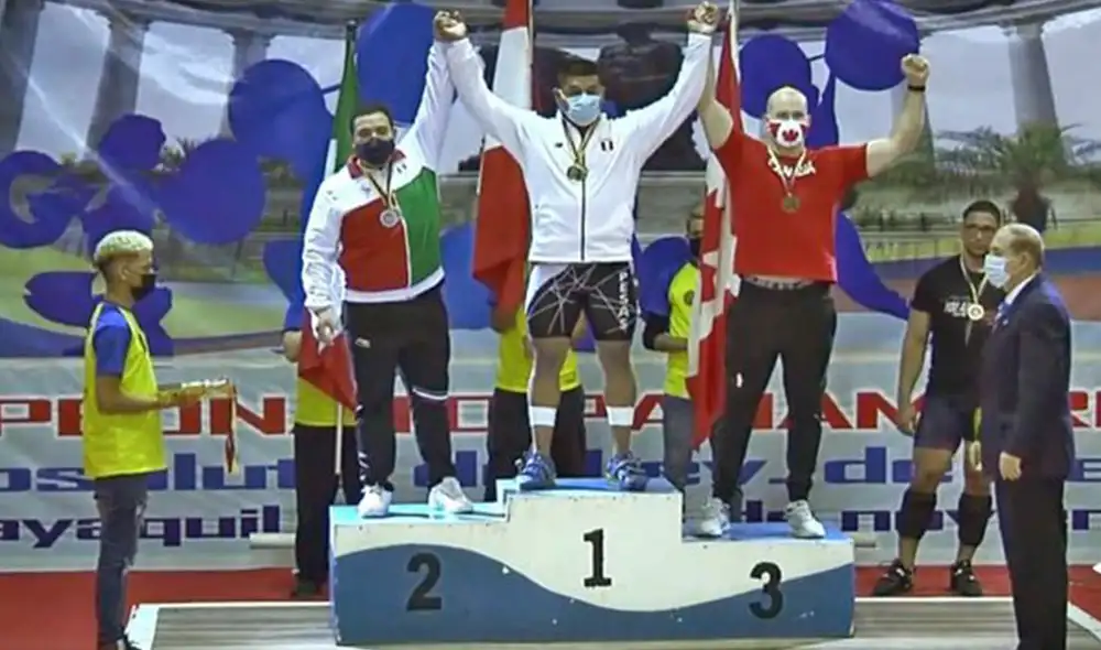 Hernán Viera ha ganado múltiples medallas en torneos internacionales. Foto: Federación Panamericana de Levantamiento de Pesas Hernán Viera ha ganado múltiples medallas en torneos internacionales. Foto: Federación Panamericana de Levantamiento de Pesas