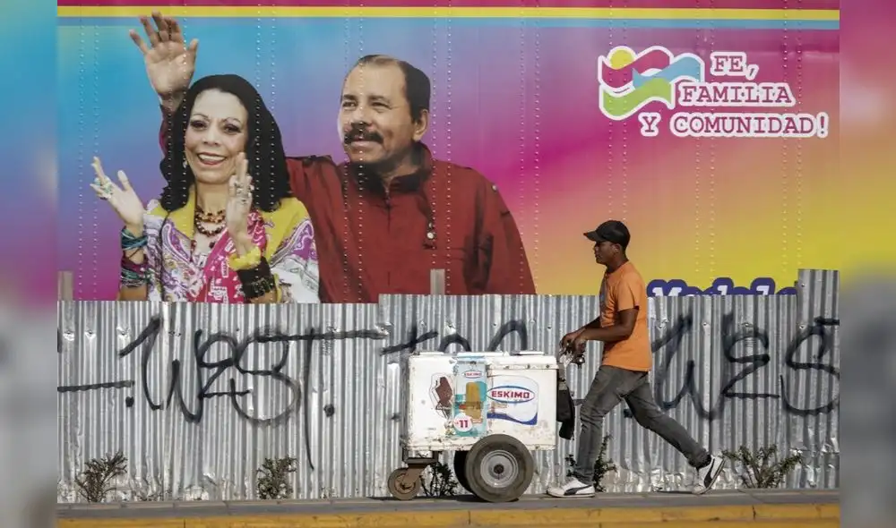 Ortega, quien llegó al poder por las urnas en 2007 y el jueves cumplirá 76 años, asumirá, previsiblemente, otros cinco años como presidente. Foto: AFP Ortega, quien llegó al poder por las urnas en 2007 y el jueves cumplirá 76 años, asumirá, previsiblemente, otros cinco años como presidente. Foto: AFP