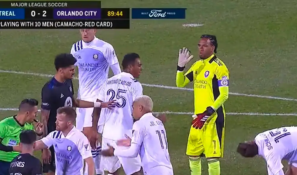 Con Pedro Gallese, Orlando City superó 2-0 al Montreal Impact por la MLS. Foto: captura Twitter