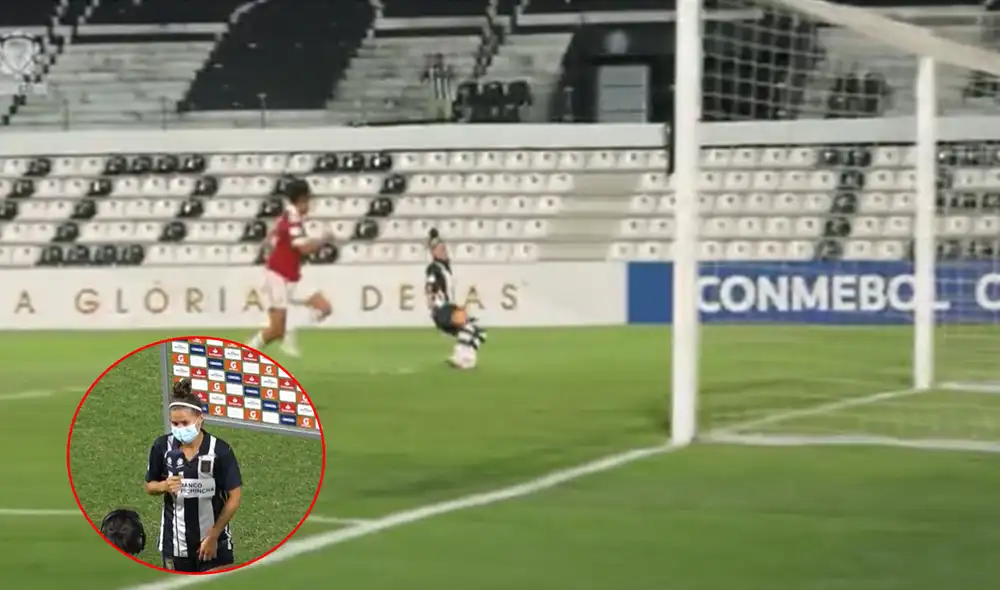 Lucar anotó el primer gol de Alianza Lima en una Copa Libertadores Femenina. Foto: captura de video/Conmebol Libertadores Lucar anotó el primer gol de Alianza Lima en una Copa Libertadores Femenina. Foto: captura de video/Conmebol Libertadores