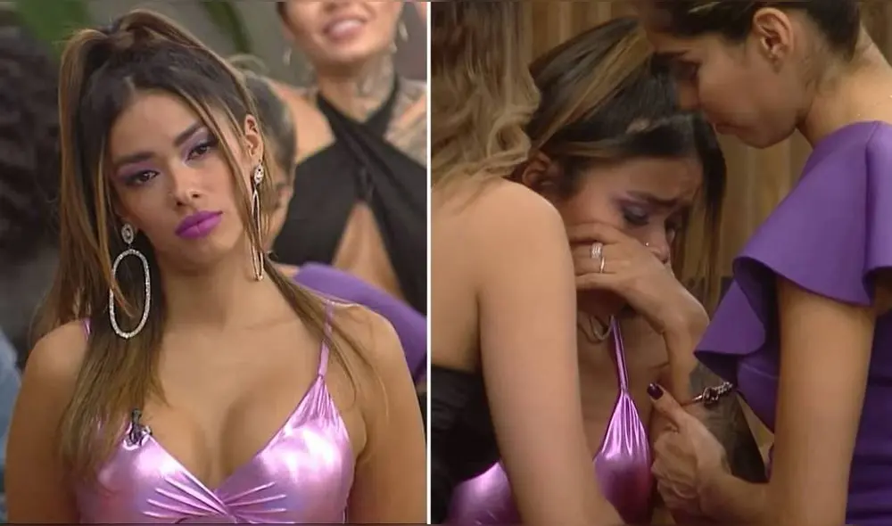 El voto del público fue decisivo para que Shirley Arica permanezca en competencia. Foto: captura El poder del amor