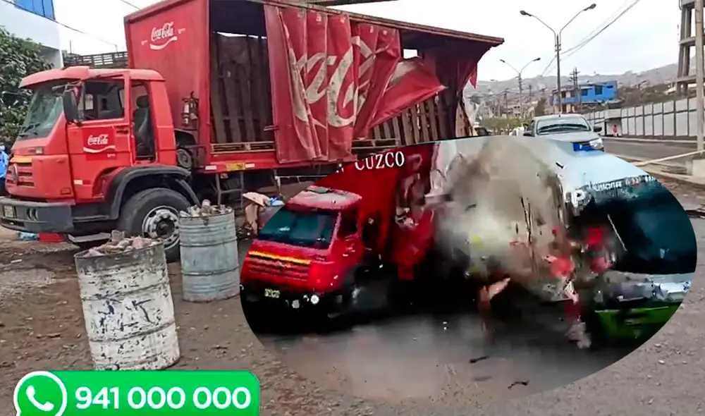 El choque ocurrió en el cruce de las avenidas Cusco y Víctor Raúl Haya de la Torre, en Ventanilla. Foto: Jessica Merino / URPI-LR El choque ocurrió en el cruce de las avenidas Cusco y Víctor Raúl Haya de la Torre, en Ventanilla. Foto: Jessica Merino / URPI-LR