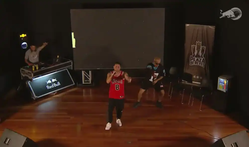 'Jota' dio un show en la final nacional de Plaza de Reyes | Foto: captura Red Bull - Plaza de Reyes