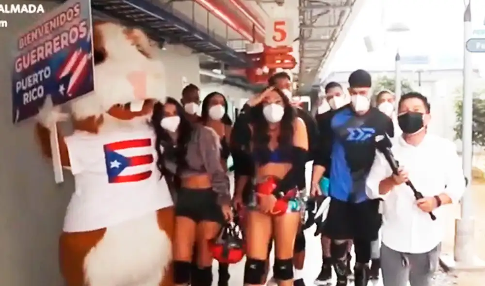 Esto es guerra y Guerreros Puerto Rico se enfrentan este lunes 8 de noviembre. Foto: captura América TV Esto es guerra y Guerreros Puerto Rico se enfrentan este lunes 8 de noviembre. Foto: captura América TV