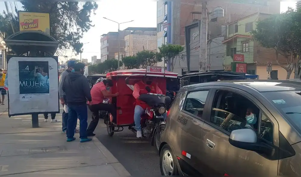 Se reanudó el servicio de transporte de manera parcial. Foto: Rosa Quincho/URPI-LR