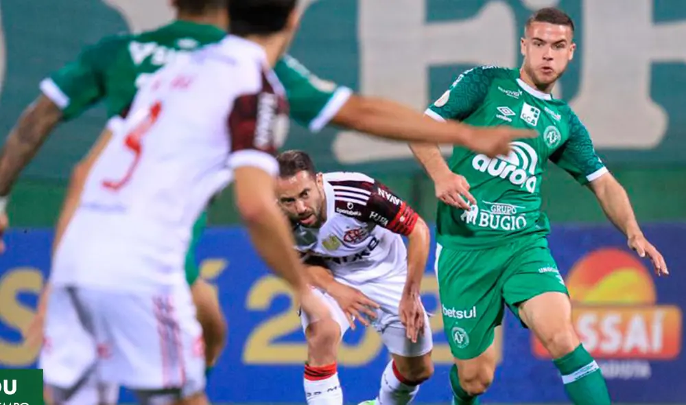 Flamengo se ubica en la tercera posición del Brasileirao. Foto: Chapecoense.