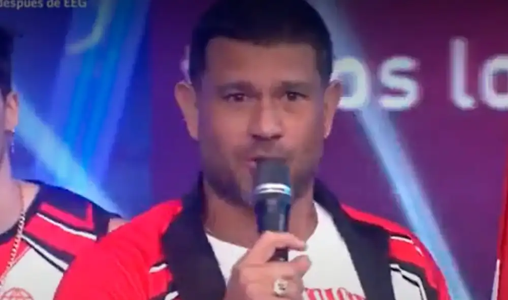 Yaco Eskenazi dio la bienvenida a la delegación puertorriqueña y les agradeció por participar en el programa que solo busca llevar diversión sana. Foto: captura América TV.