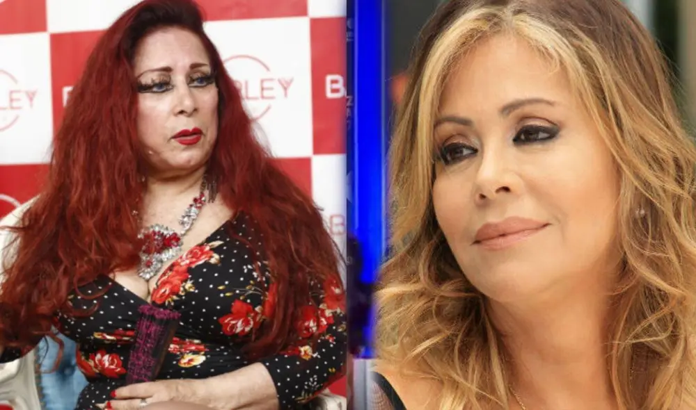 Monique Pardo vive un duro momento tras las secuelas que le dejó su caída. Foto: composición archivo/La República, captura América TV