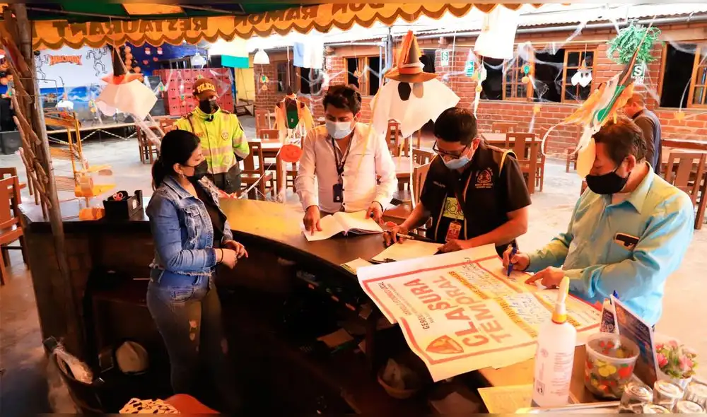 Con nueva ordenanza, buscarán restricciones a establecimientos para evitar contagios por la COVID-19. Foto: Municipalidad del Santa. Con nueva ordenanza, buscarán restricciones a establecimientos para evitar contagios por la COVID-19. Foto: Municipalidad del Santa.