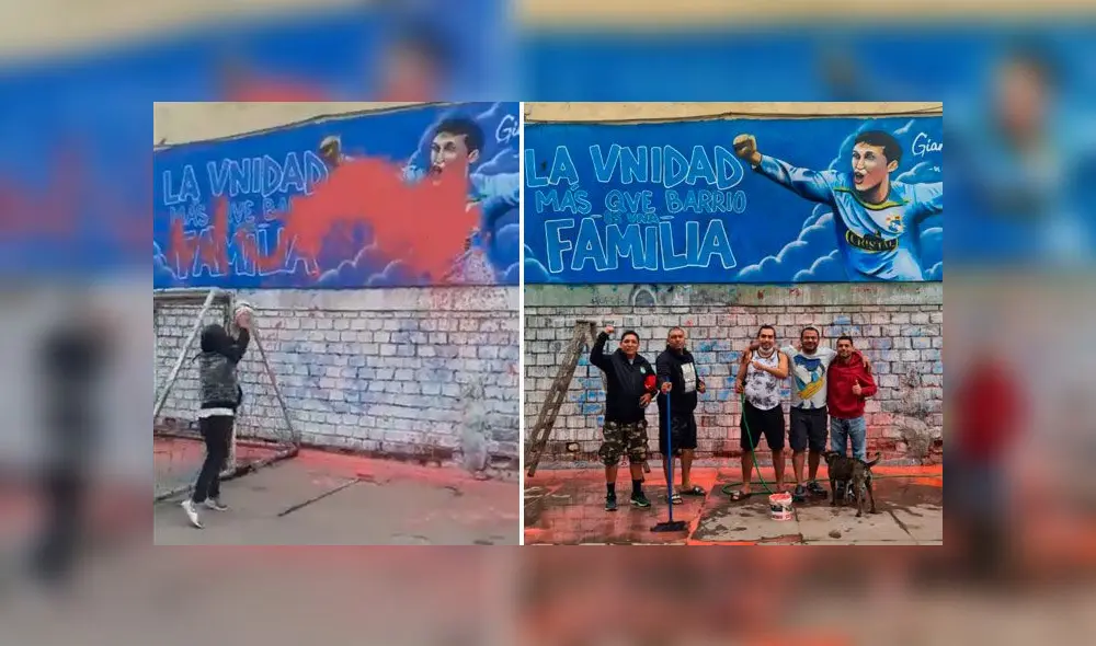 Hinchas de diversos clubes dieron un ejemplo a los pseudo barristas que se ocultan detrás de una camiseta para cometer actos delictivos. Foto: composición GLR