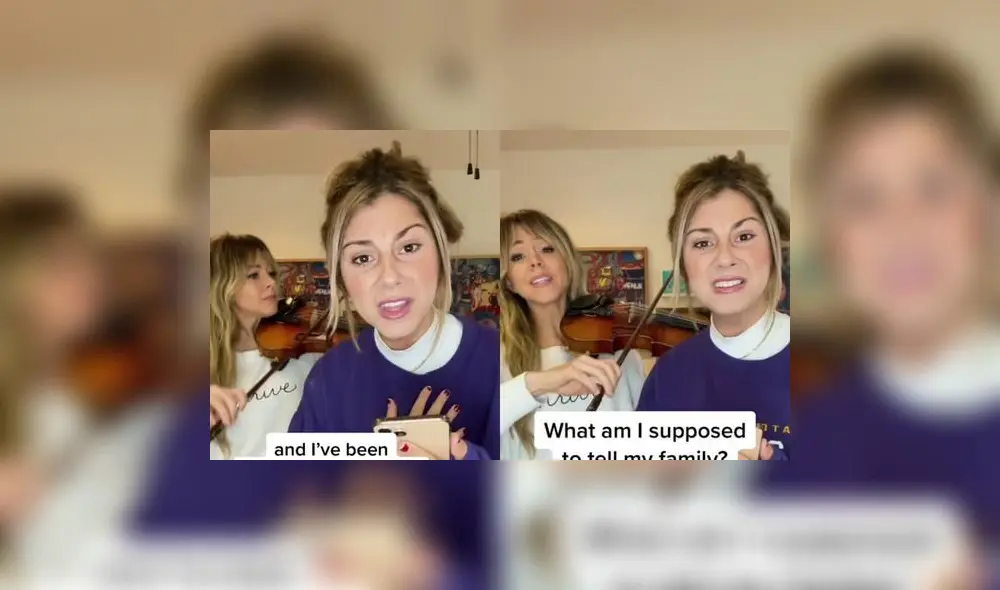 El clip se viralizó en distintas redes sociales. Foto: captura de TikTok