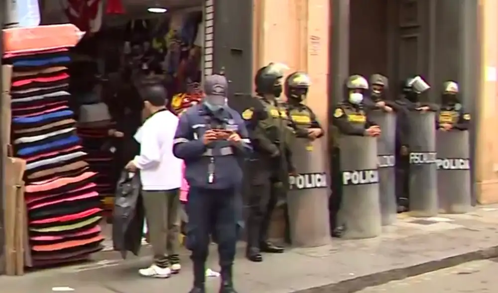 La Municipalidad continuará con los operativos en el Centro de Lima. Foto: captura de Canal N