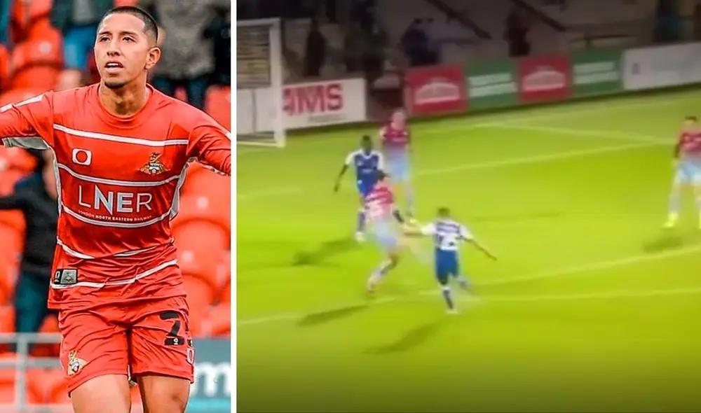 Rodrigo Vilca anotó su segundo gol con el Doncaster Rovers. Foto: captura ESPN Rodrigo Vilca anotó su segundo gol con el Doncaster Rovers. Foto: captura ESPN