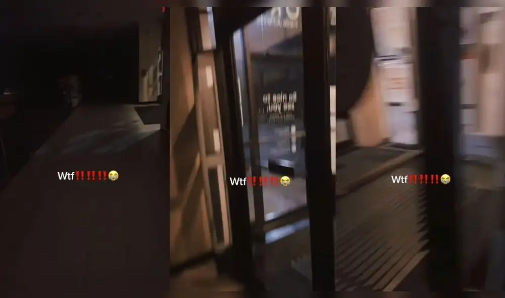 La joven fue ayudada por un trabajador del centro comercial. Foto: captura de TikTok La joven fue ayudada por un trabajador del centro comercial. Foto: captura de TikTok