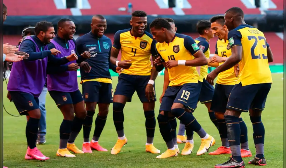 La selección ecuatoriana se ubica en la tercera posición de las Eliminatorias Qatar 2022 y enfrentará como local a Venezuela y de visita a Chile. Foto: difusión.