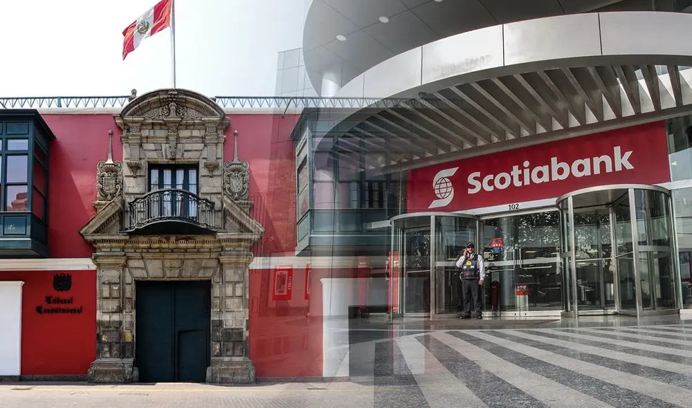 Tribunal Constitucional. Scotiabank asumió una deuda tributaria de S/ 48 millones ante la Sunat al adquirir el banco Wiese Sudameris en el 2006. Foto: composición/La República