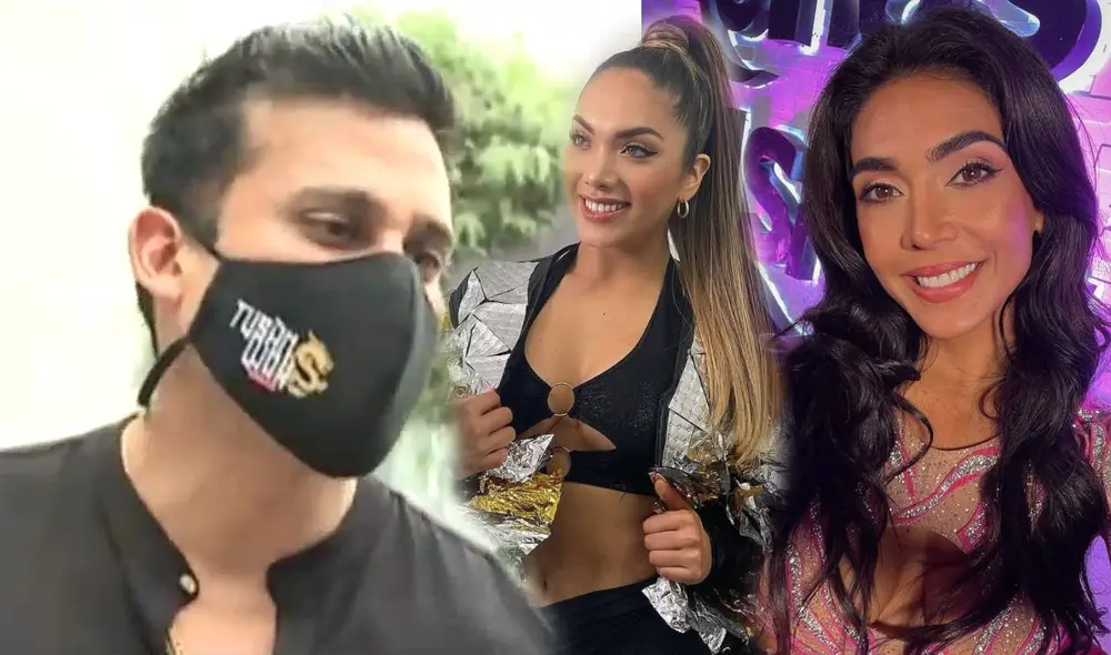 Christian Domínguez dio su opinión sobre el acercamiento entre Isabel Acevedo y Vania Bludau. Foto: composición/captura de América TV/Isabel Acevedo/Vania Bludau/Instagram