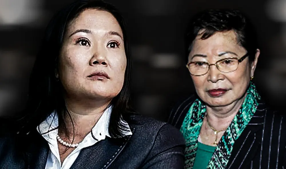 Keiko Fujimori, lideresa de Fuerza Popular, confirmó que el estado de salud de su madre Susana Higuchi es grave. Foto: Composición Jazmin Ceras / La República