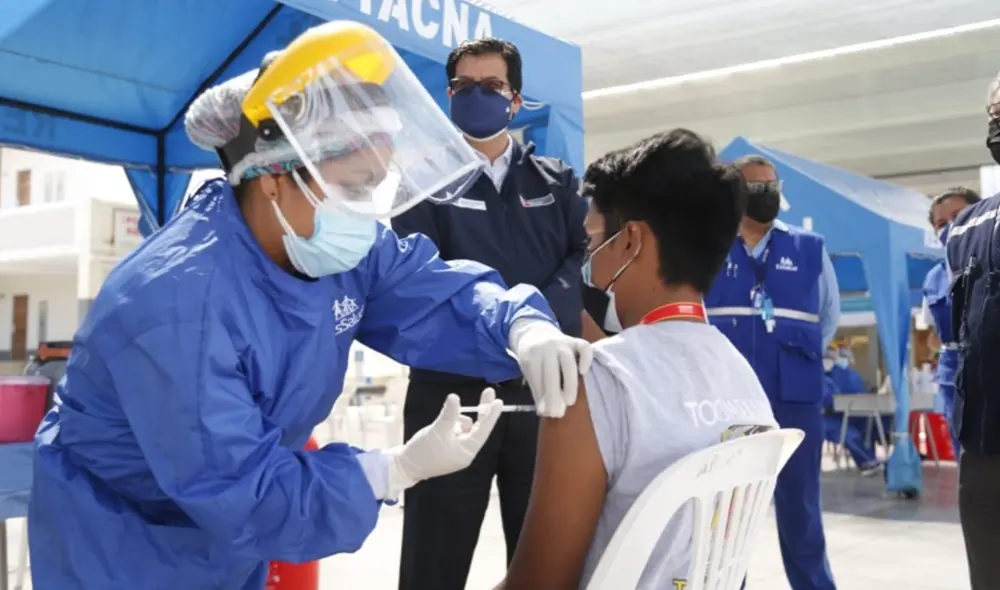 Minsa tiene a más de 20,4 millones de personas con una dosis. Foto: Minsa Minsa tiene a más de 20,4 millones de personas con una dosis. Foto: Minsa