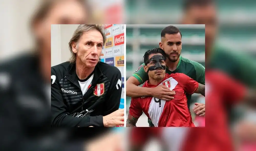 Ricardo Gareca se refirió sobre el partido que sostendrán Perú y Bolivia este jueves 11 de noviembre. Foto: Composición/Twitter Ricardo Gareca se refirió sobre el partido que sostendrán Perú y Bolivia este jueves 11 de noviembre. Foto: Composición/Twitter