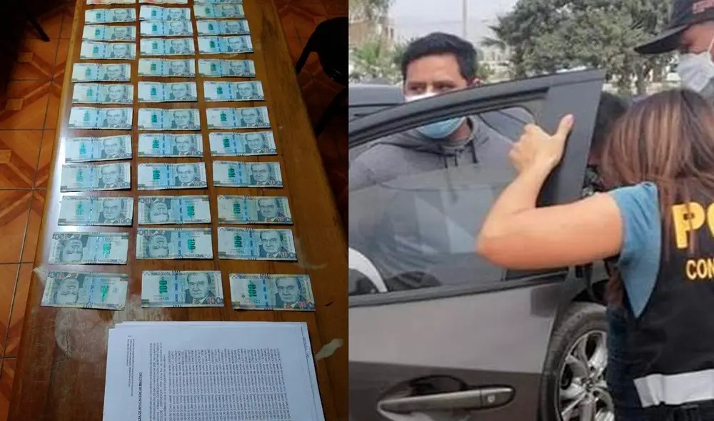 El exfuncionario incurrió en el delito de cohecho pasivo propio, informó la Policía. Foto: PNP El exfuncionario incurrió en el delito de cohecho pasivo propio, informó la Policía. Foto: PNP