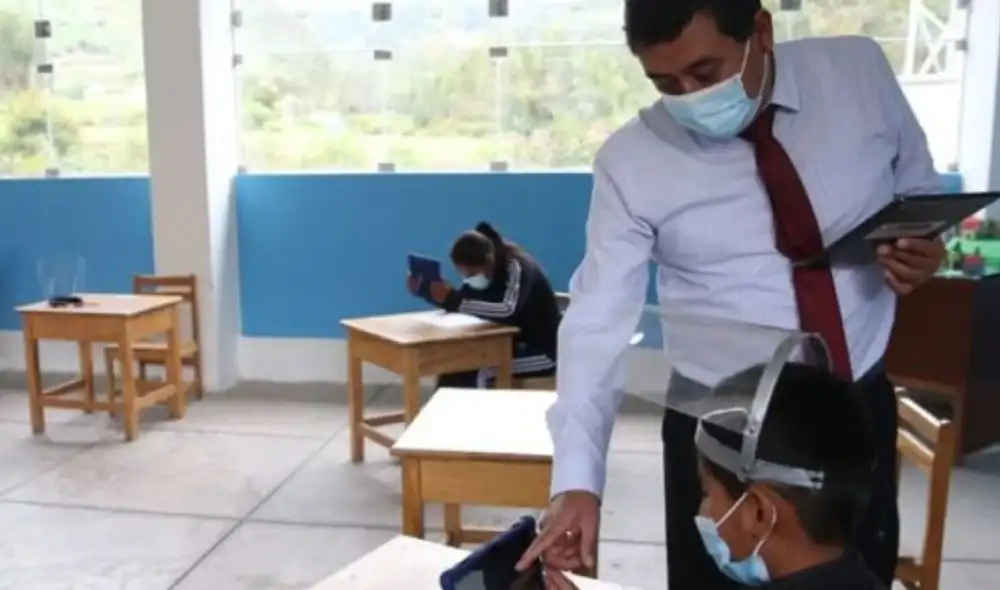 El estudio se realizó a 182 docentes de los 24 departamentos del Perú. Foto: Minedu El estudio se realizó a 182 docentes de los 24 departamentos del Perú. Foto: Minedu