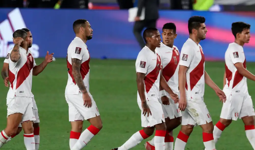 La selección peruana está en la novena casilla con once puntos. Foto: AFP