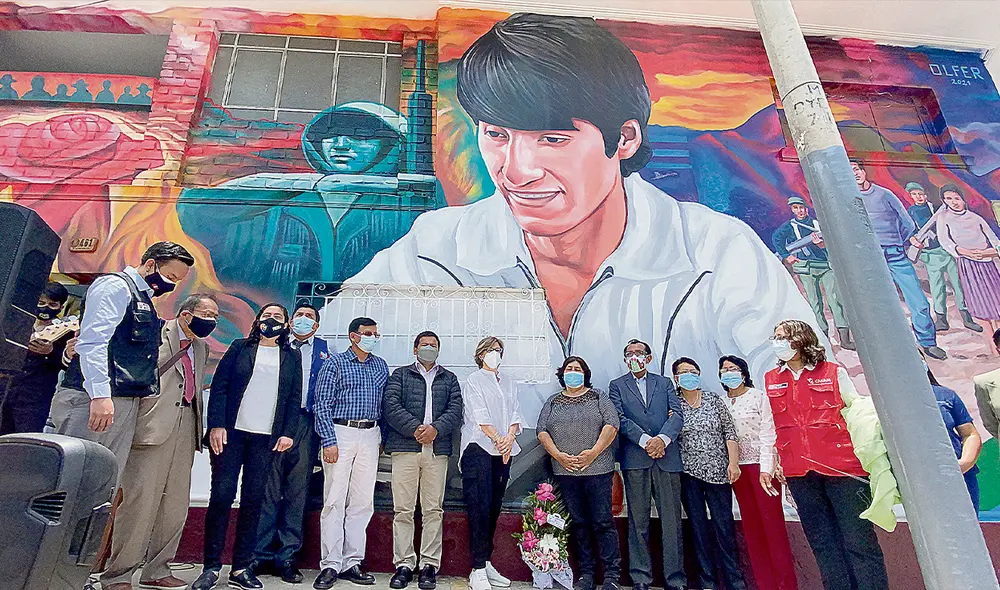 Justicia esquiva. A 37 años, el sistema de justicia aún no sanciona a los marinos responsables del crimen de Jaime Ayala. Foto: Wilber Huacasi/ La República